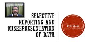 Selective Reporting and Misrepresentation of Data [upl. by Aibat735]