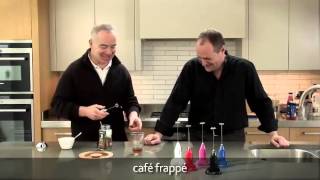 How to make a frappé coffee using an aerolatte milk frother [upl. by Niajneb822]