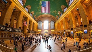 Walking Tour of Grand Central Terminal — New York City 【4K】🇺🇸 [upl. by Olocin]