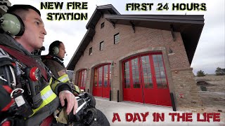 First 24 Hours in a New Fire Station  A Day in the Life [upl. by Vidovik209]