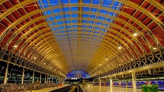 A Walk Around Londons Paddington Railway Station [upl. by Normac]