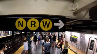 ⁴ᴷ The Busiest NYC Subway Station Times Square–42nd StreetPort Authority Bus Terminal [upl. by Maribel292]