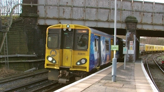 Half an Hour at 216  Birkenhead North Station 1022017  Class 507 508 terminus [upl. by Rosabel]