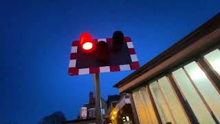 Birkdale Level Crossing Merseyside [upl. by Motteo]