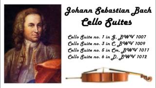 Johann Sebastian Bach  Cello suites in 432 Hz great for reading or studying [upl. by Rockel]