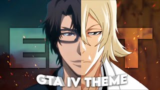 Aizen x Urahara  GTA IV Theme Edit [upl. by Neva]